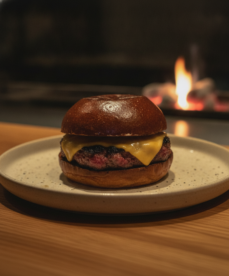 和牛チーズバーガー